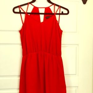 Red/Orange Banana Republic Summer Dress